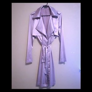 Satin FashionNova Coat